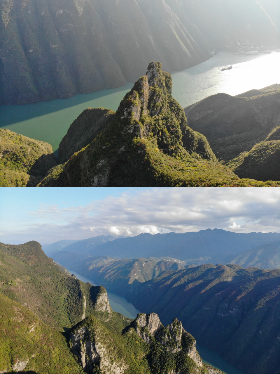 巫山十二峰神女峰图片