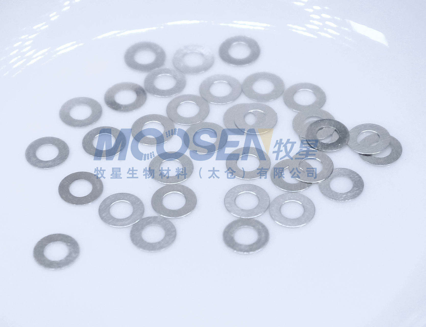 牧星生物铂铱片定制,自主研发生产,产品在二次元显微镜20倍观测下边缘