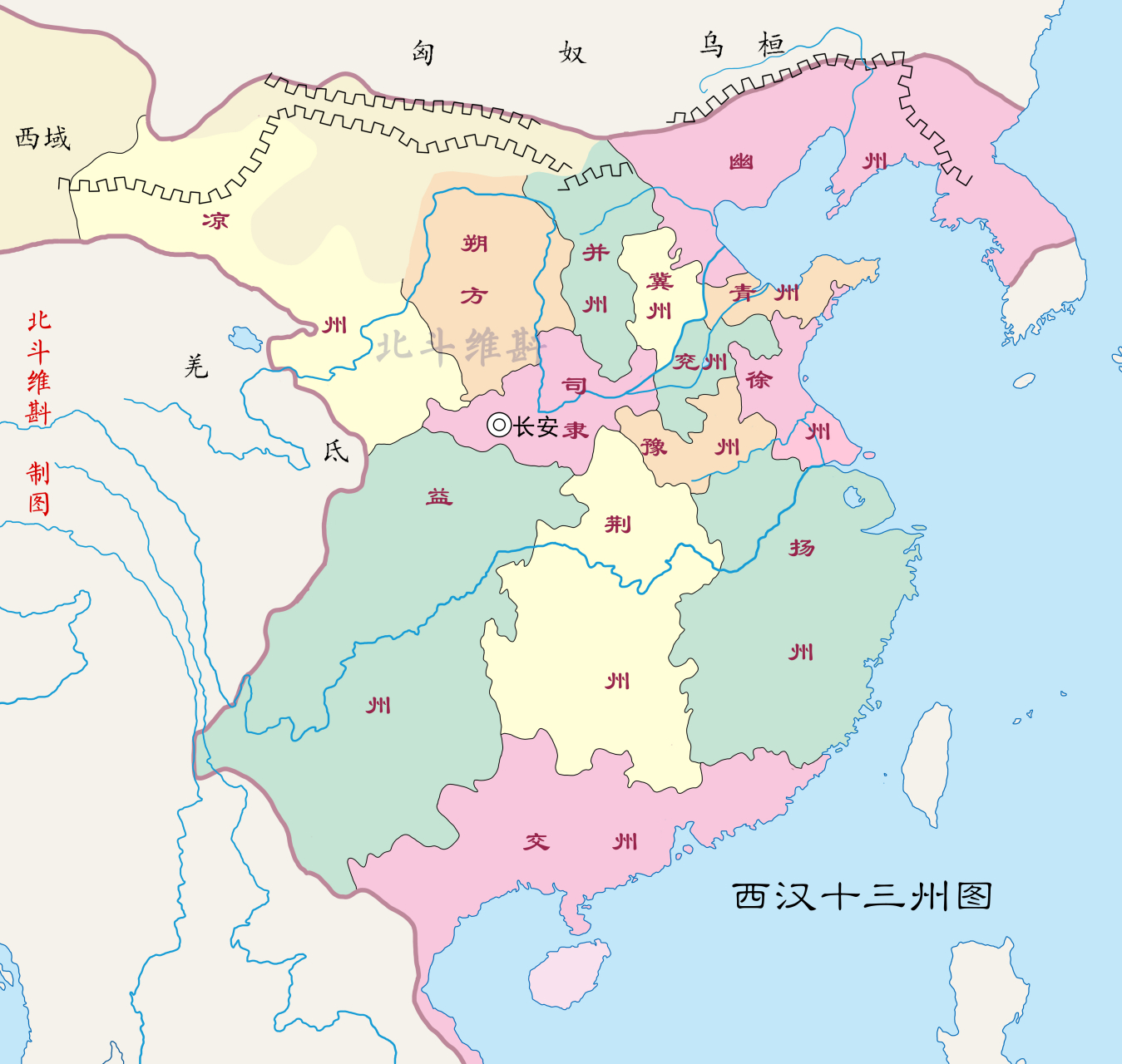 汉朝反击匈奴后,不仅修复了秦长城,还修建了外长城防御体系,在这些