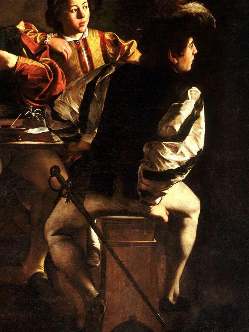 【每日一画】圣马太的召唤 米开朗基罗意大利文艺复兴时期伟大的绘画