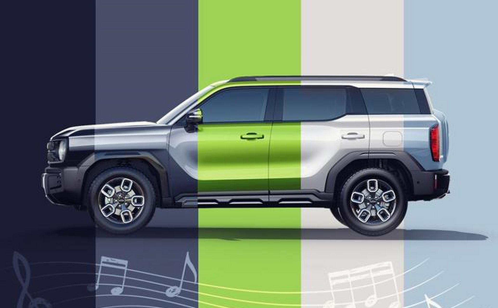 车尾设计则极为个性,尺寸较小的尾门玻璃使得车尾看上去更加动感.