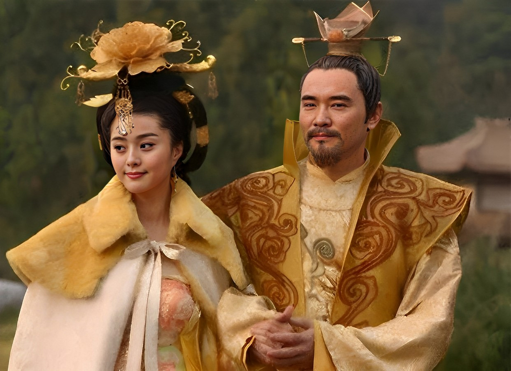 公元737年,当时52岁的李隆基想娶20岁的儿媳杨玉环.