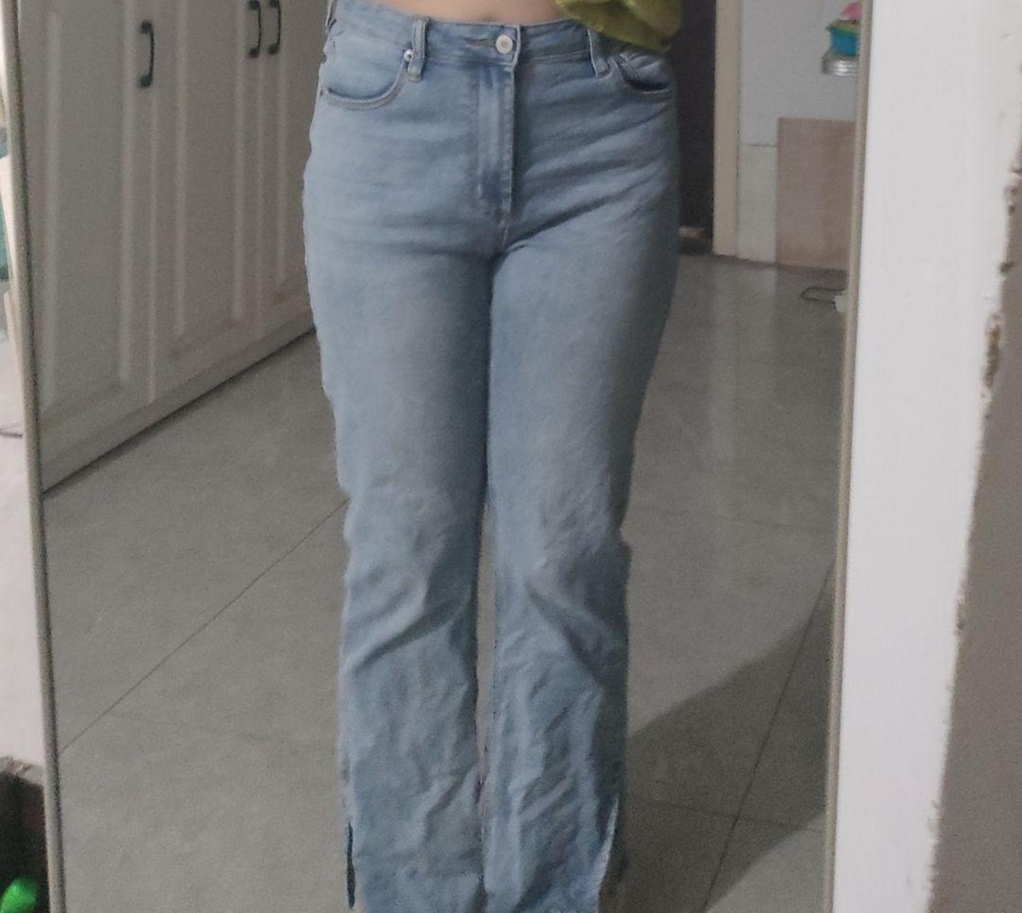 这种身材怎么穿什么衣服显瘦,我114斤,身高162,这牛仔裤实体店买的,好