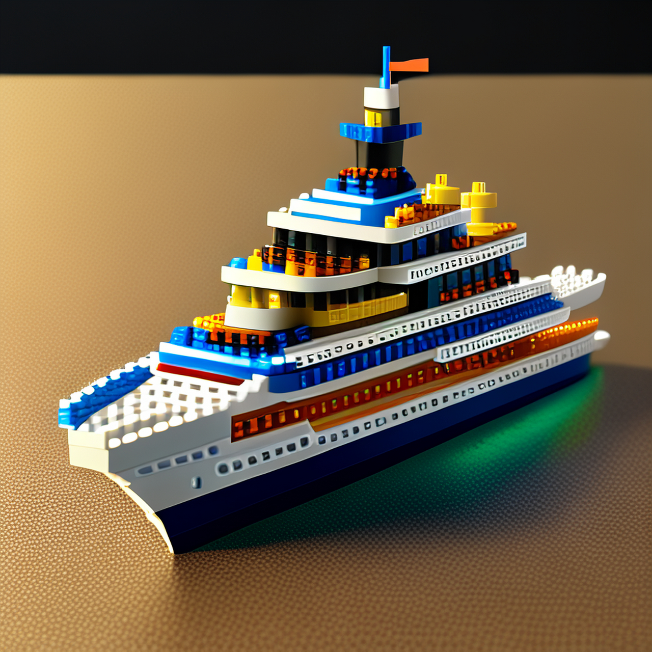 今天是乐高船船![期待]涂鸦一格黑科技,绘你所想.