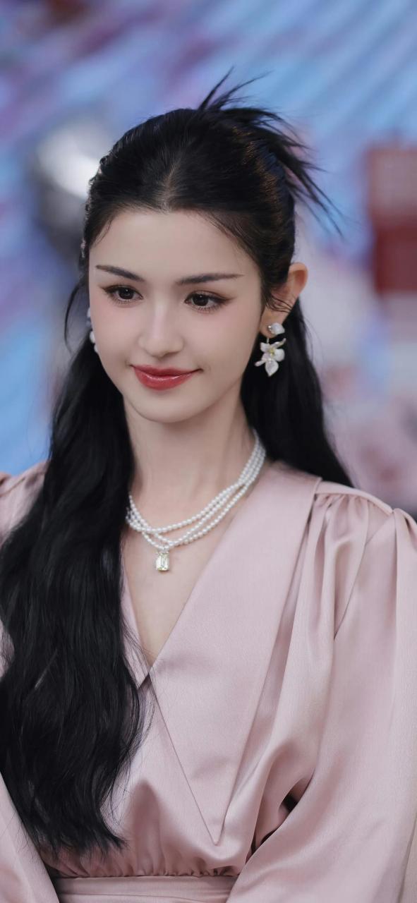 哈妮克孜,淡粉佳人壁纸组图.