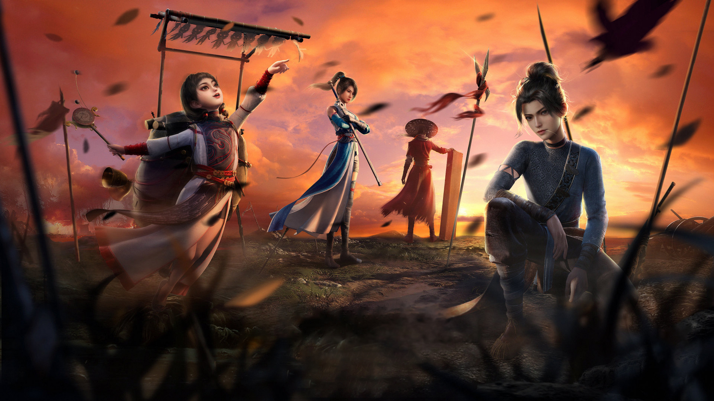 画江湖之不良人# #动漫壁纸#  江湖问路不问心,问心问得几路行.