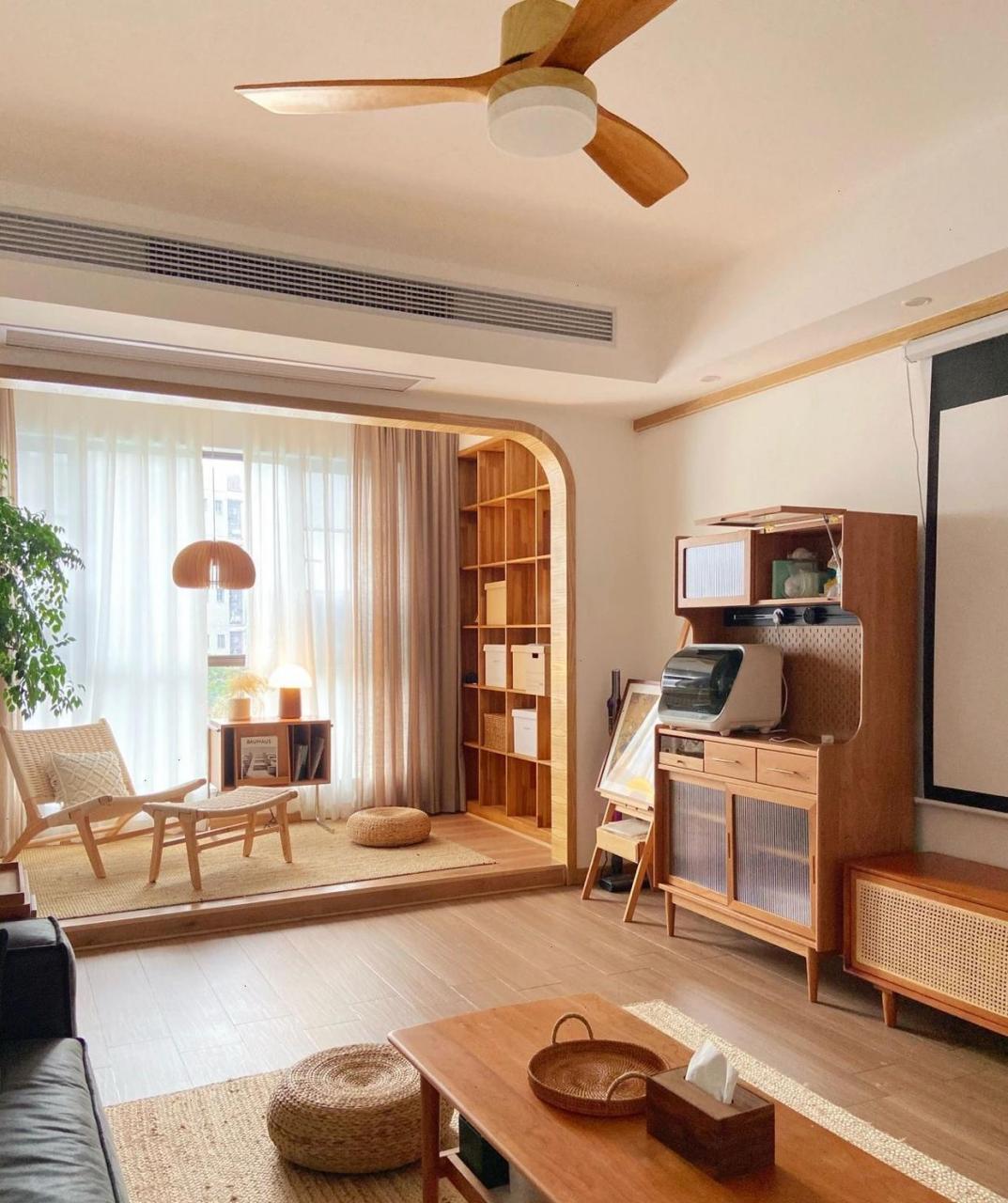 原木日式,一种有烟火气息的装修风格.