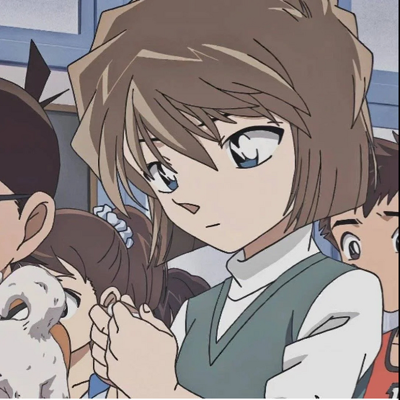 柯南头像 || 答应的柯哀双人头像这不就来了吗  大家还想看什么cp呀~?