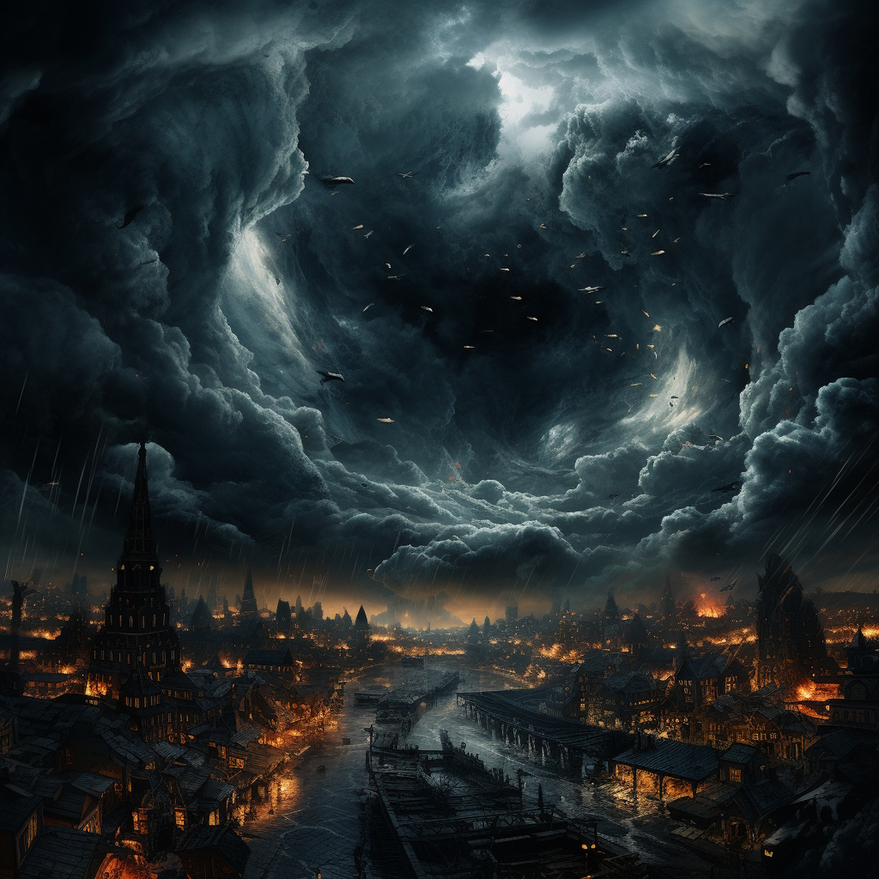 关键词:黑云压城城欲摧. ai绘画,让思绪形象化!