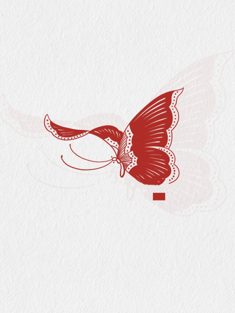 传统纹样  蝴蝶纹