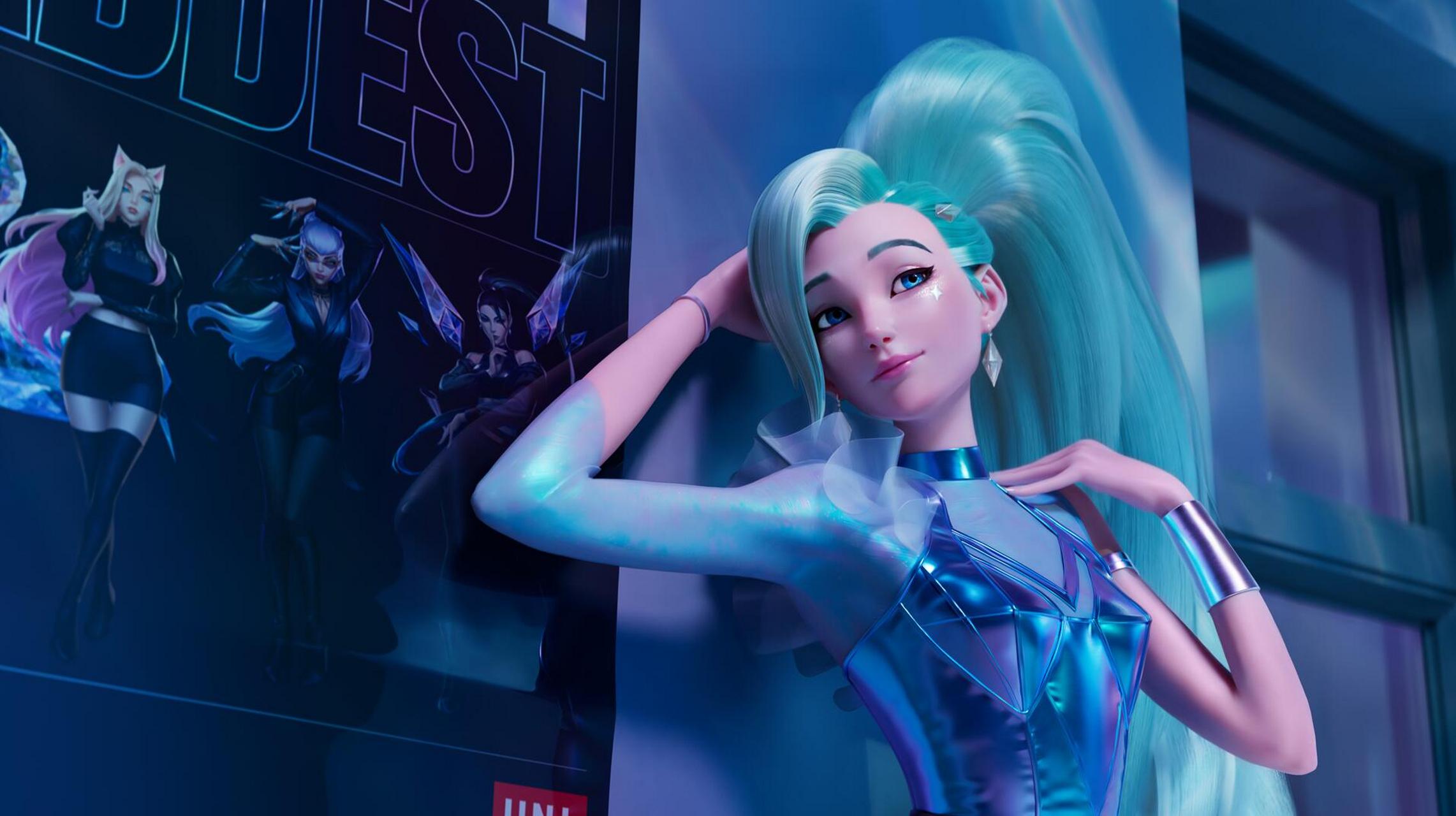 [思考]  英雄联盟k/da女团是一系列人气很高的皮肤,不过,却不一定符合