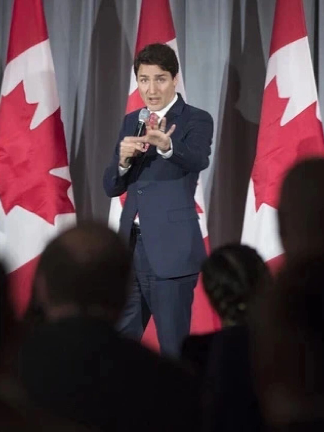 特鲁多可以说是焦头烂额,内外交困,不仅和18年的结发妻子苏菲宣布分居