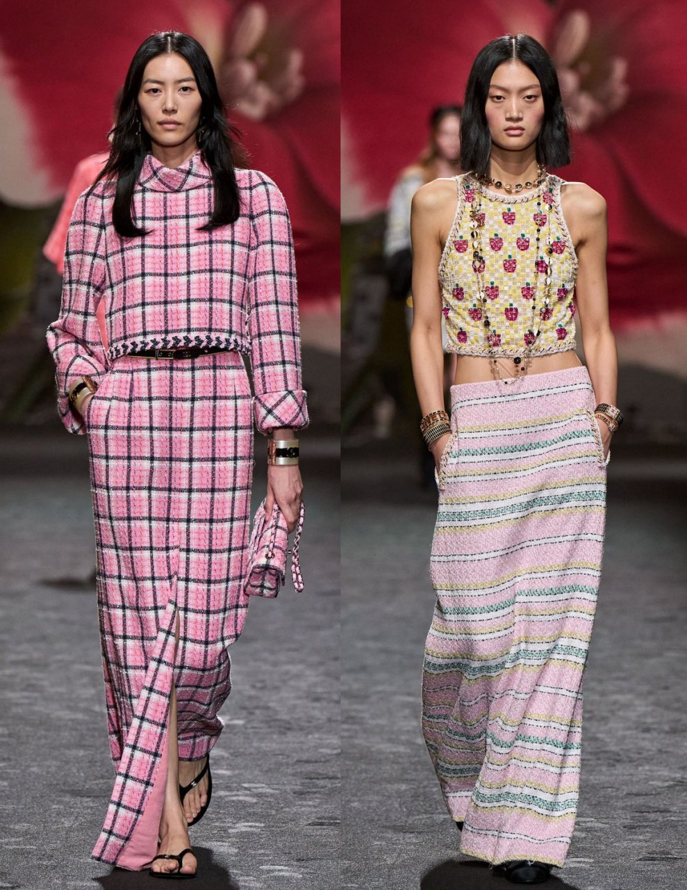 chanel 2024春夏成衣秀|chanel在巴黎大皇宫举办2024春夏系列发布秀