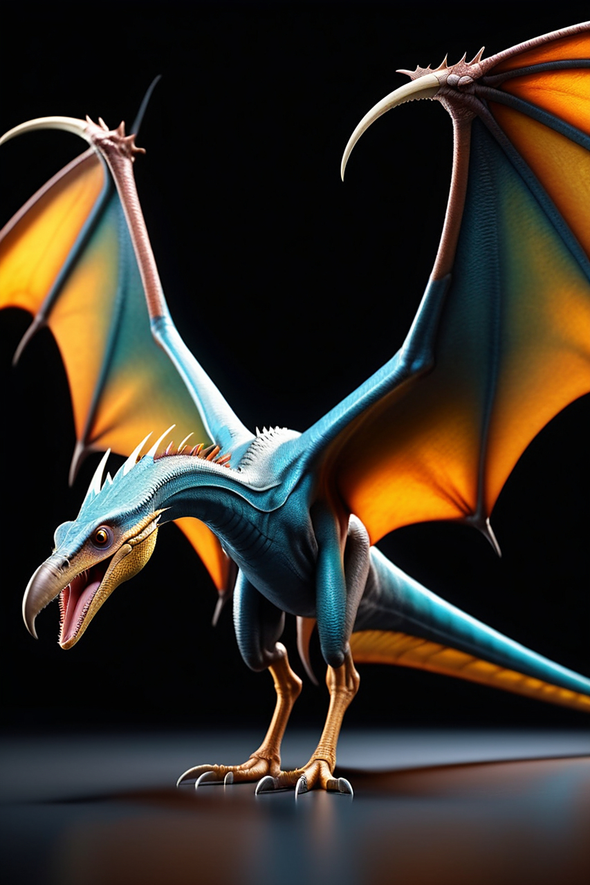 翼龙是已经灭绝的爬行动物,但它们在地球上生存了约1