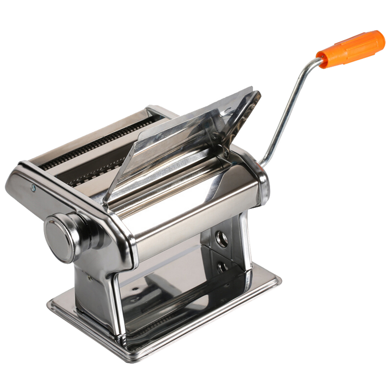 九阳(joyoung)小型压面机 不锈钢手摇面条机 压面 擀面一机多用 jyn