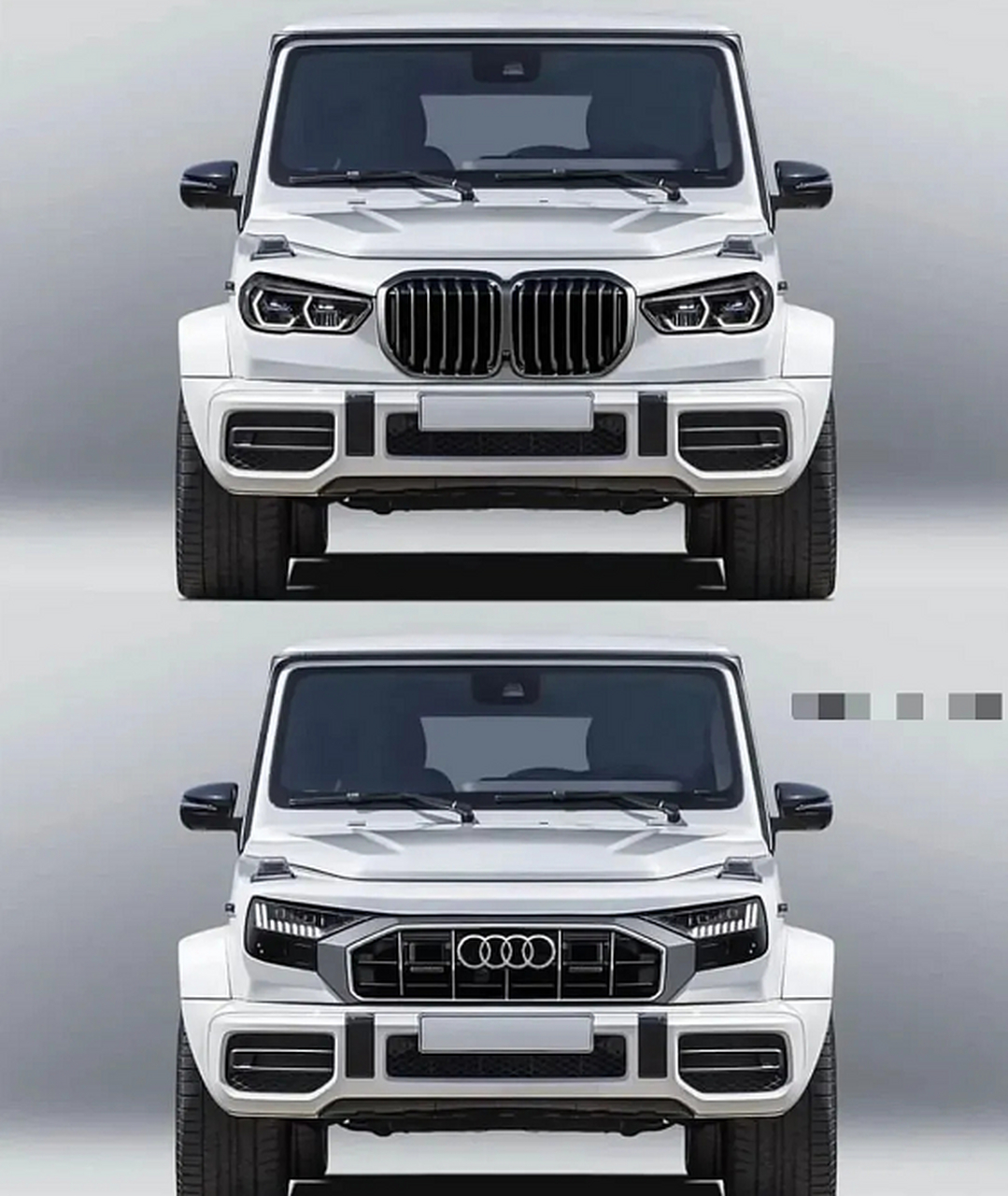 宝马版和奥迪版的大g,你选谁?[思考]#汽车生活