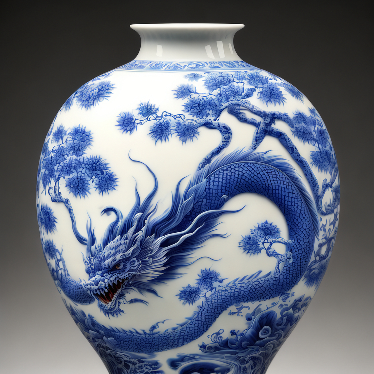 绝世青花瓷,佳作唯奇绝. 器形端庄剔透,蓝色清新透彻.