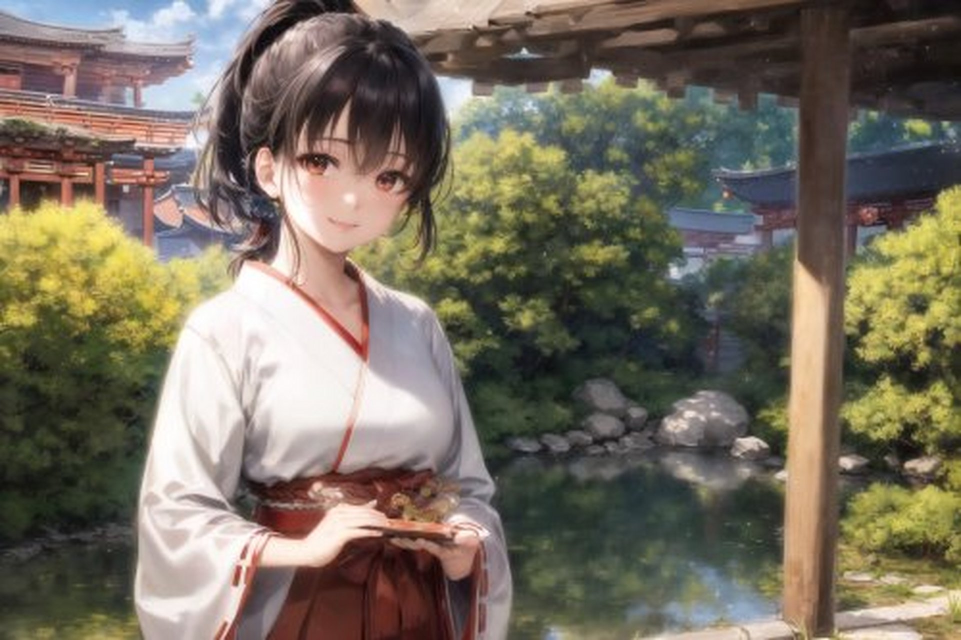 单马尾少女#动漫#