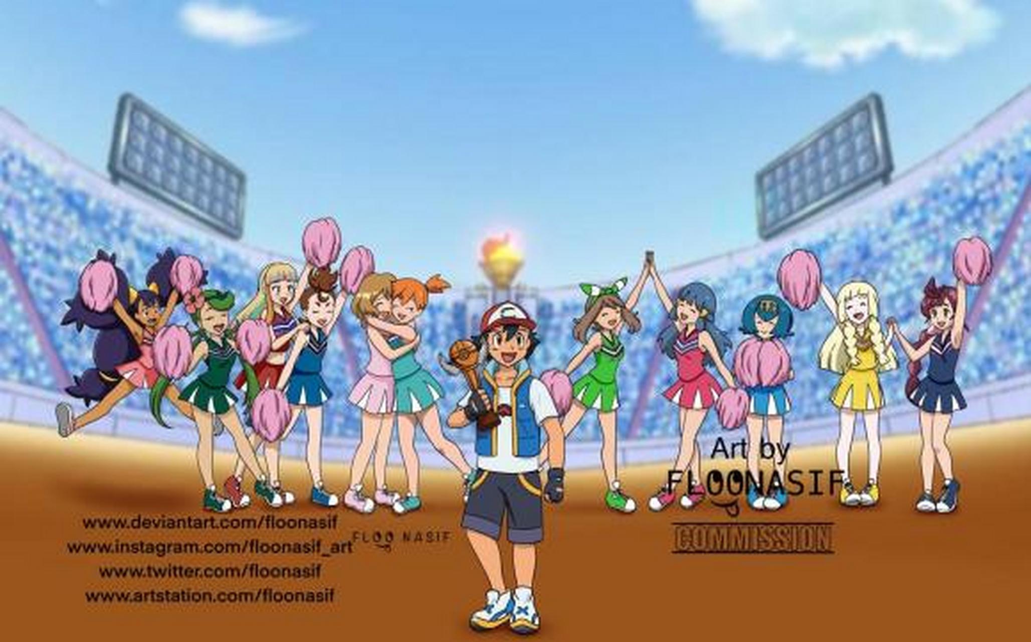 小智后宫同人图[滑稽]