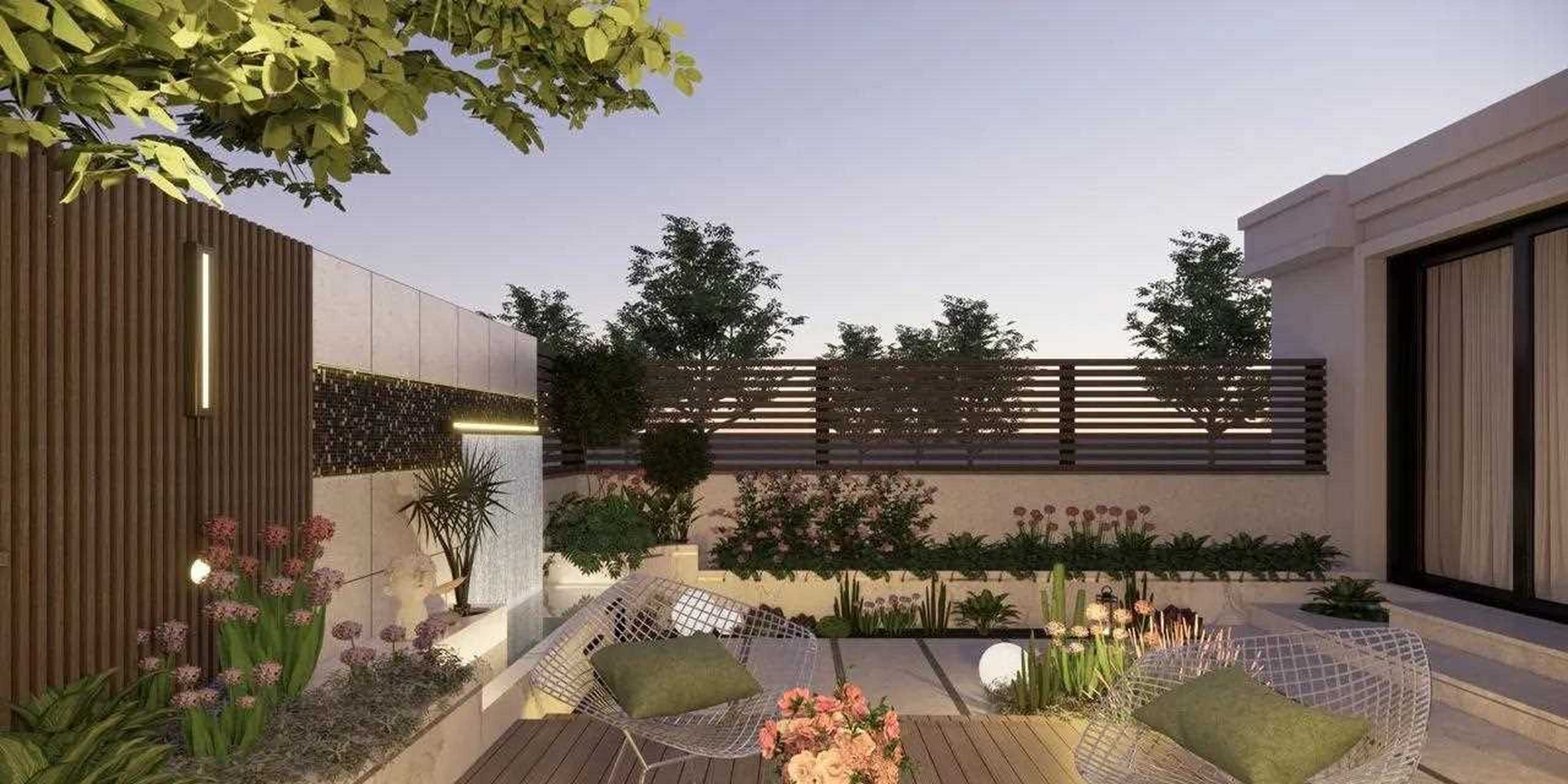 现代轻奢庭院设计