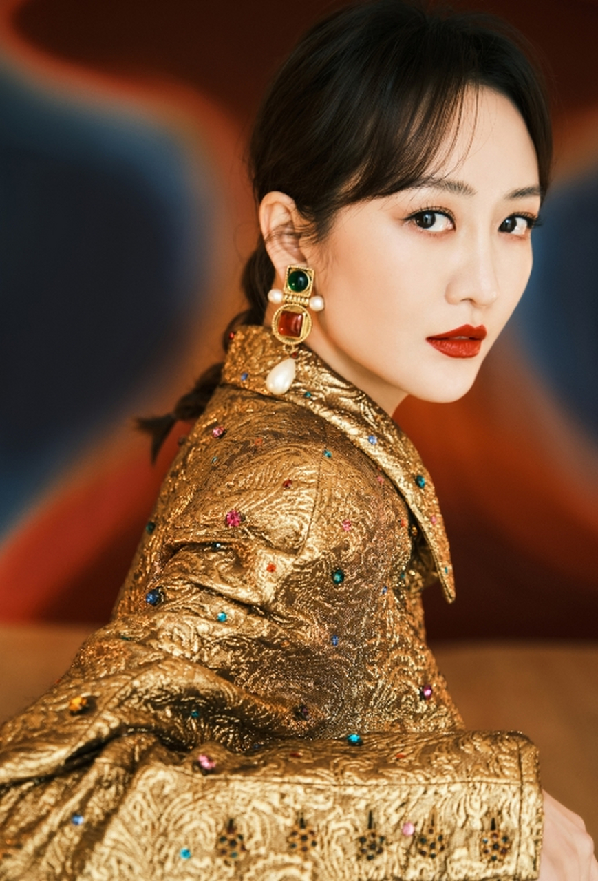 高贵优雅,妩媚动人的#王鸥# 貌若天仙,肤如凝脂,五官精致,身材窈窕