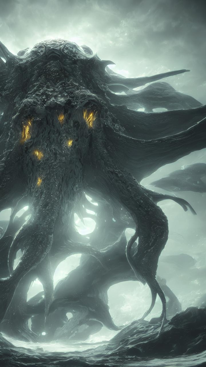 关键词深海,克苏鲁,云层,恒星,闪电