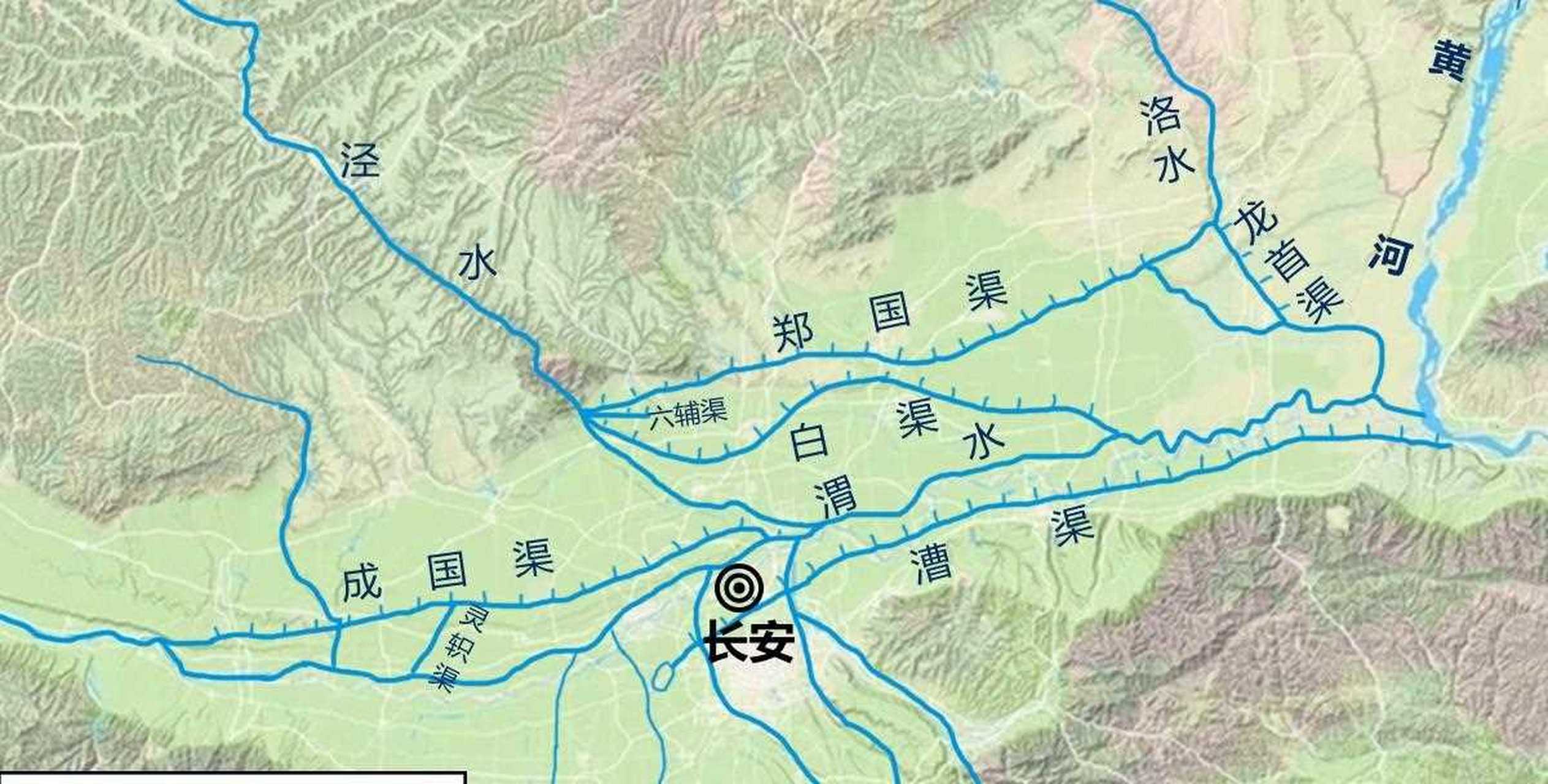 在西周时期,周人就在此进行了农业开发,为关中成为全国政治上的重心