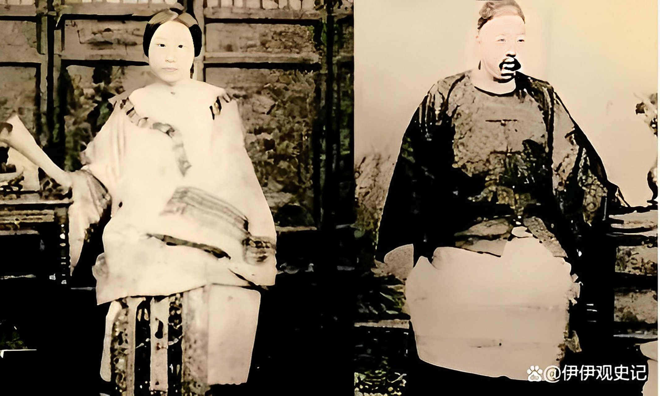 1888年,22岁的女儿与比她大18岁的鳏夫张佩纶结婚,引起了广泛的关注.