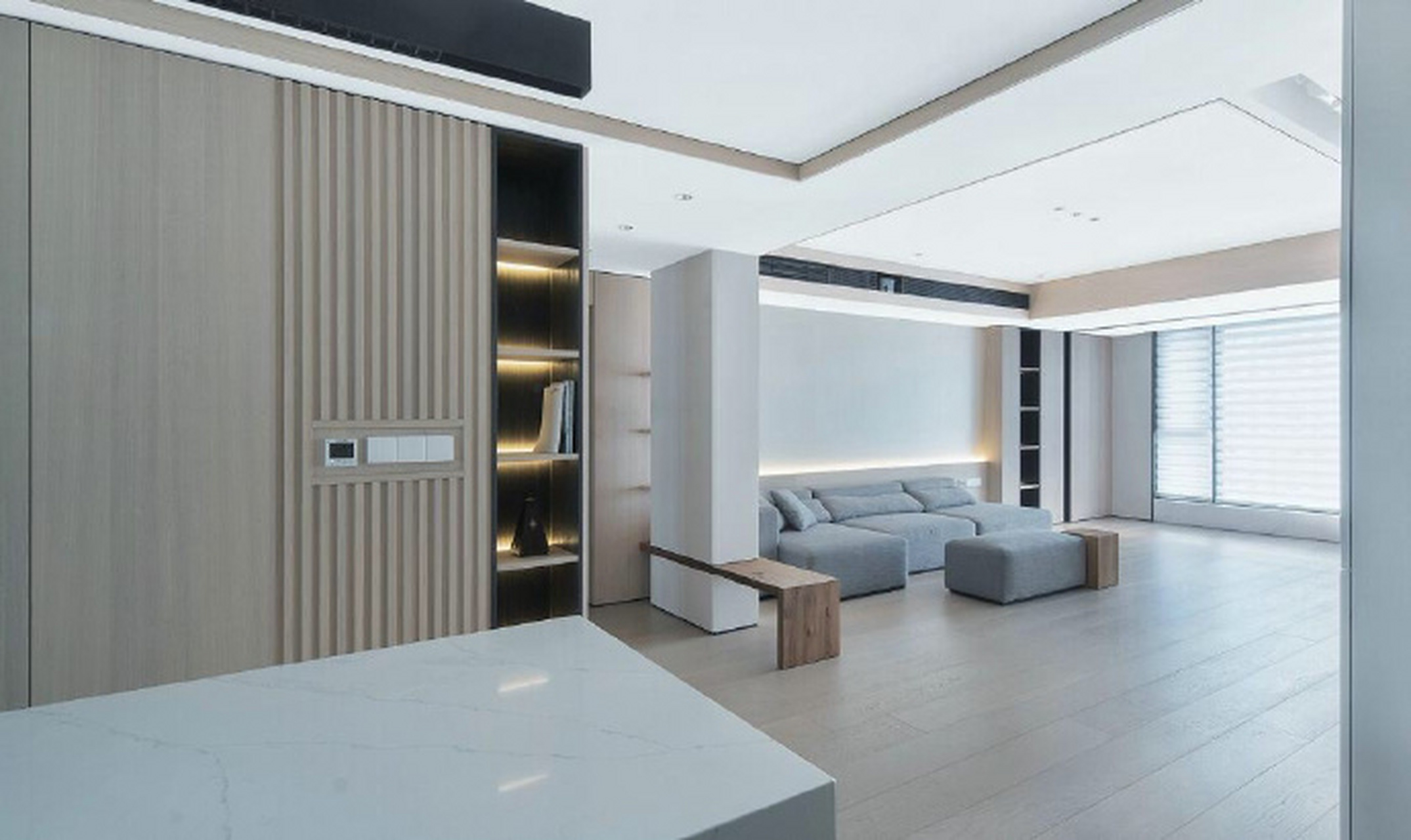 极简风装修,空间整体沿用较简洁的设计.        #九月动态激励计划