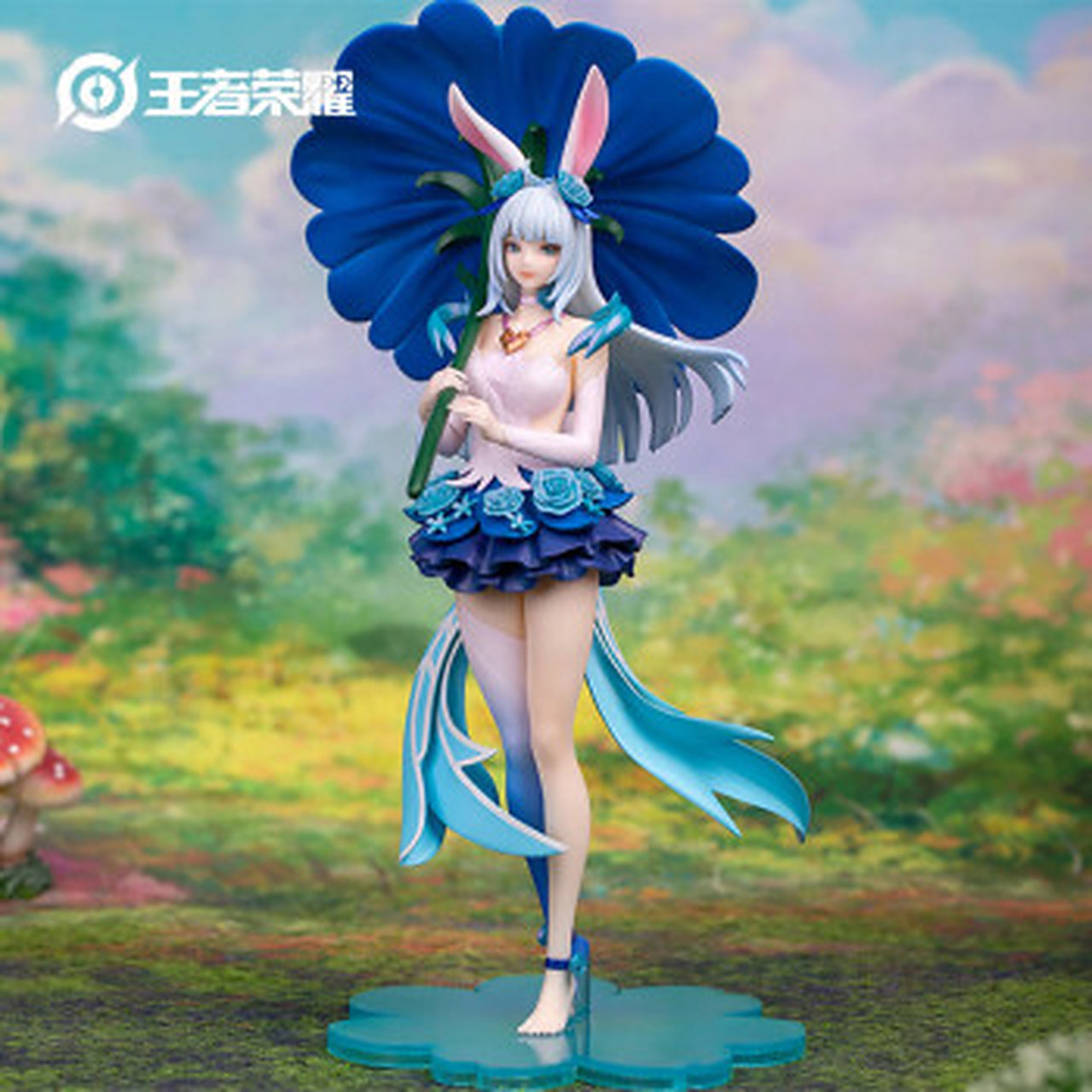 王者荣耀的游戏背景中,阿离是个被教坊收养的兔子魔种,以高超的舞艺