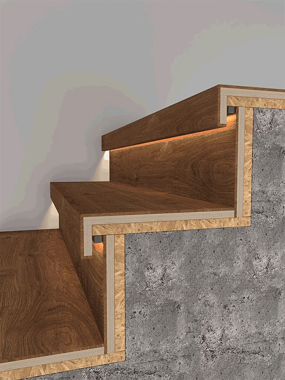 91装修干货i木地板铺楼梯正确的衬底方法| 最近我去了几个折弯地板