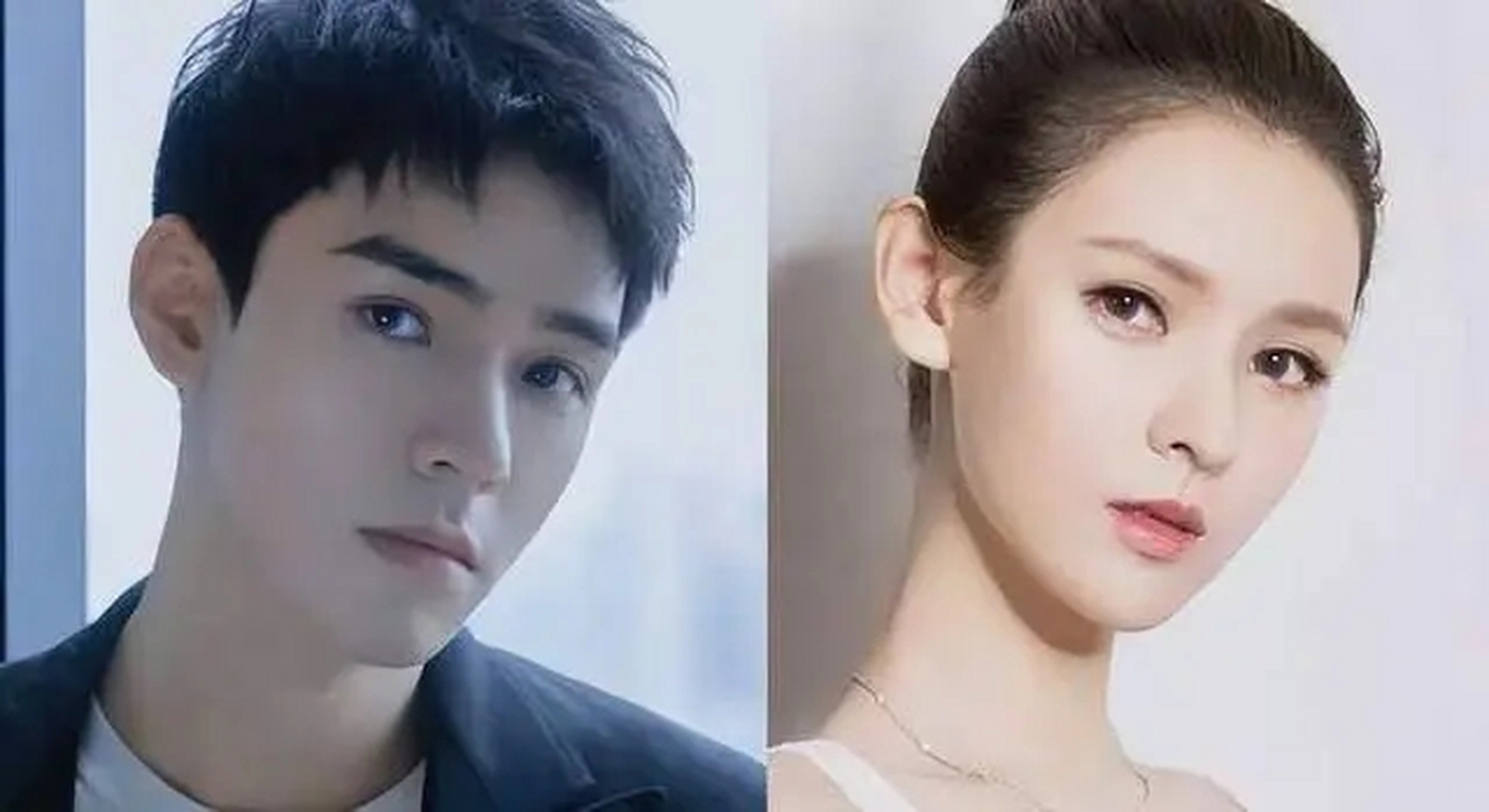 张予曦被认为长得很像龚俊,还被叫做"女版龚俊",仔细看两人的照片,最