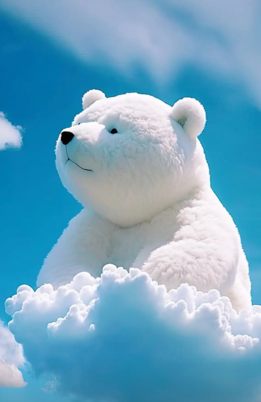 天空中的云熊.[抠鼻]