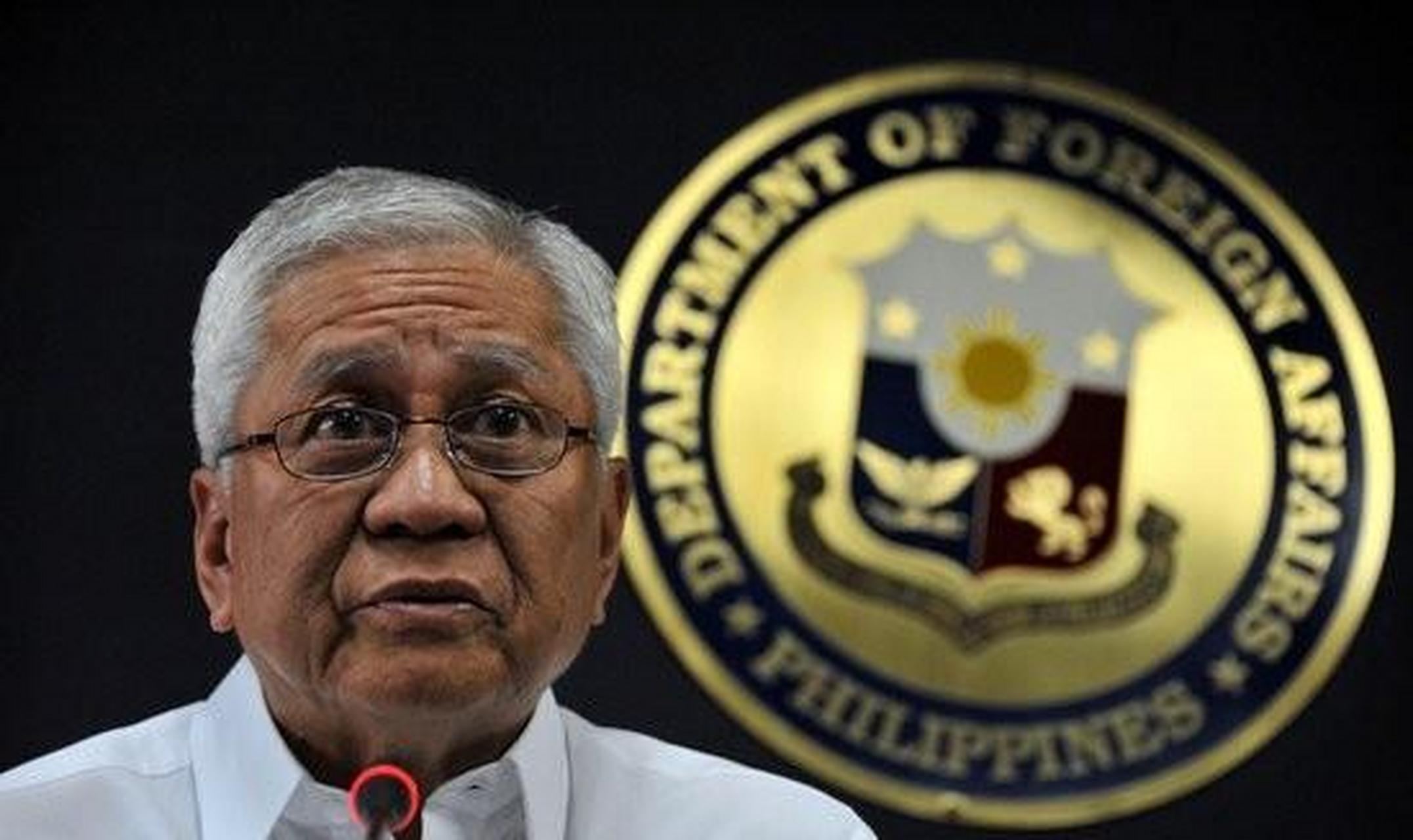 "南海仲裁案"闹剧关键发起人,菲律宾前外长德尔罗萨里奥在前往美国