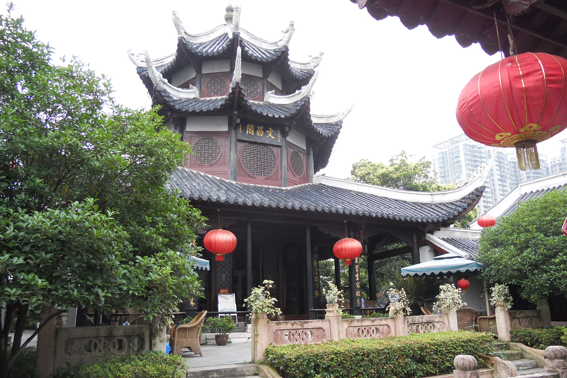 贵阳文昌阁,是国内独一无二的阁楼结构,让人惊叹不已!整个古建筑群依