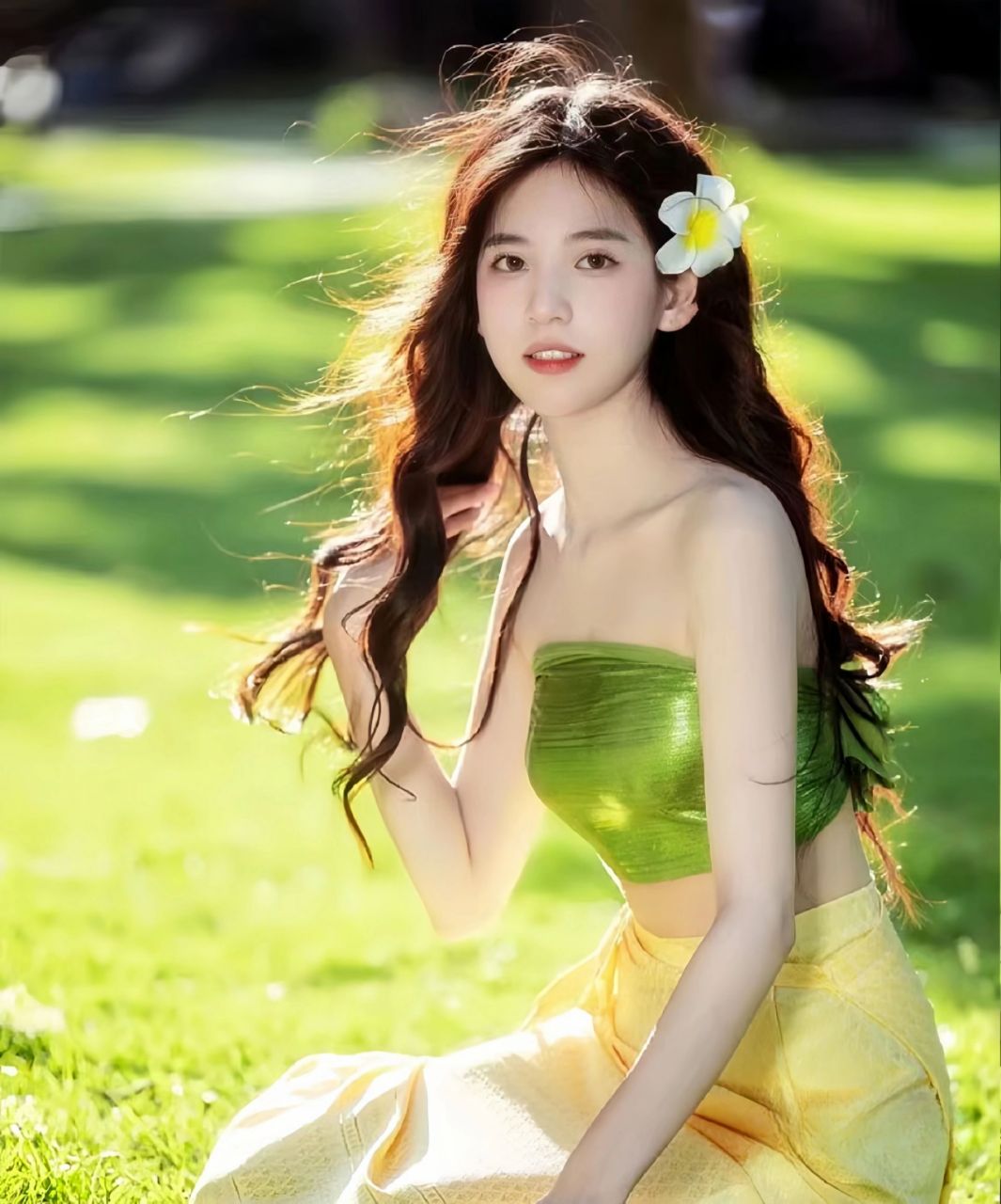 西双版纳 曼听公园傣妹太出片啦 西双版纳写真,明码标价,一价全包