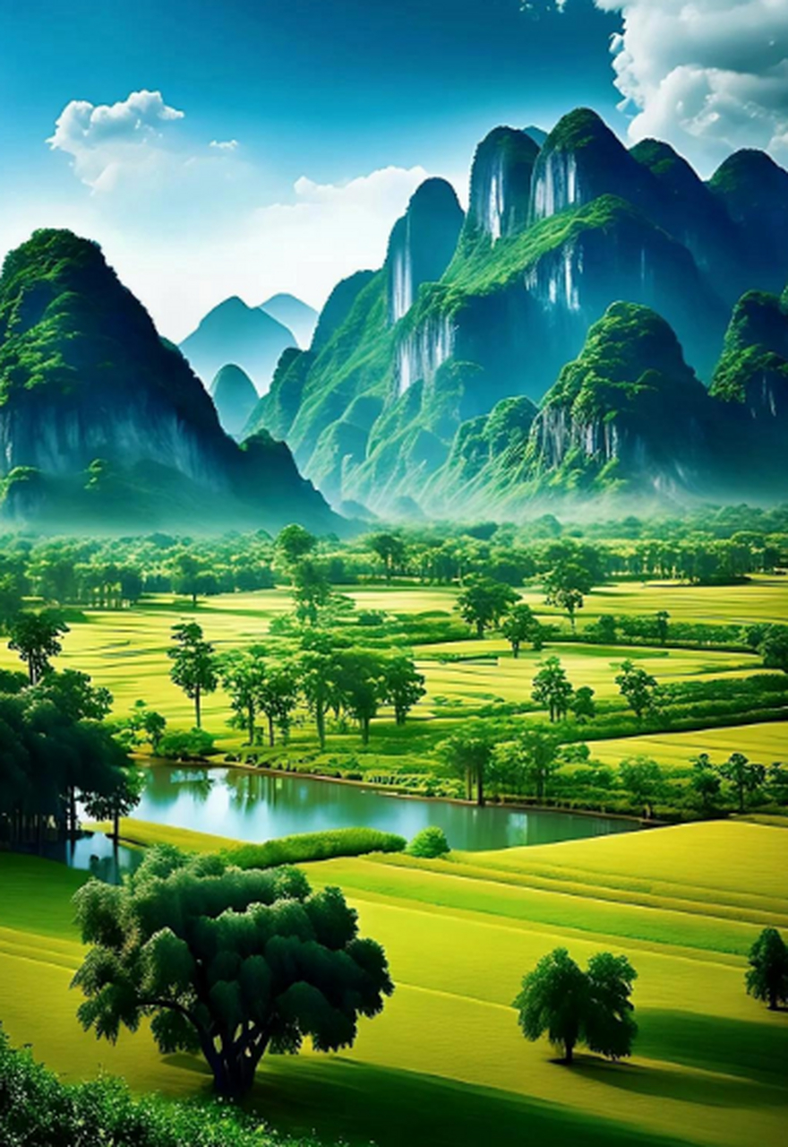 即使路上没有花朵,仍有秀丽风景可以欣赏