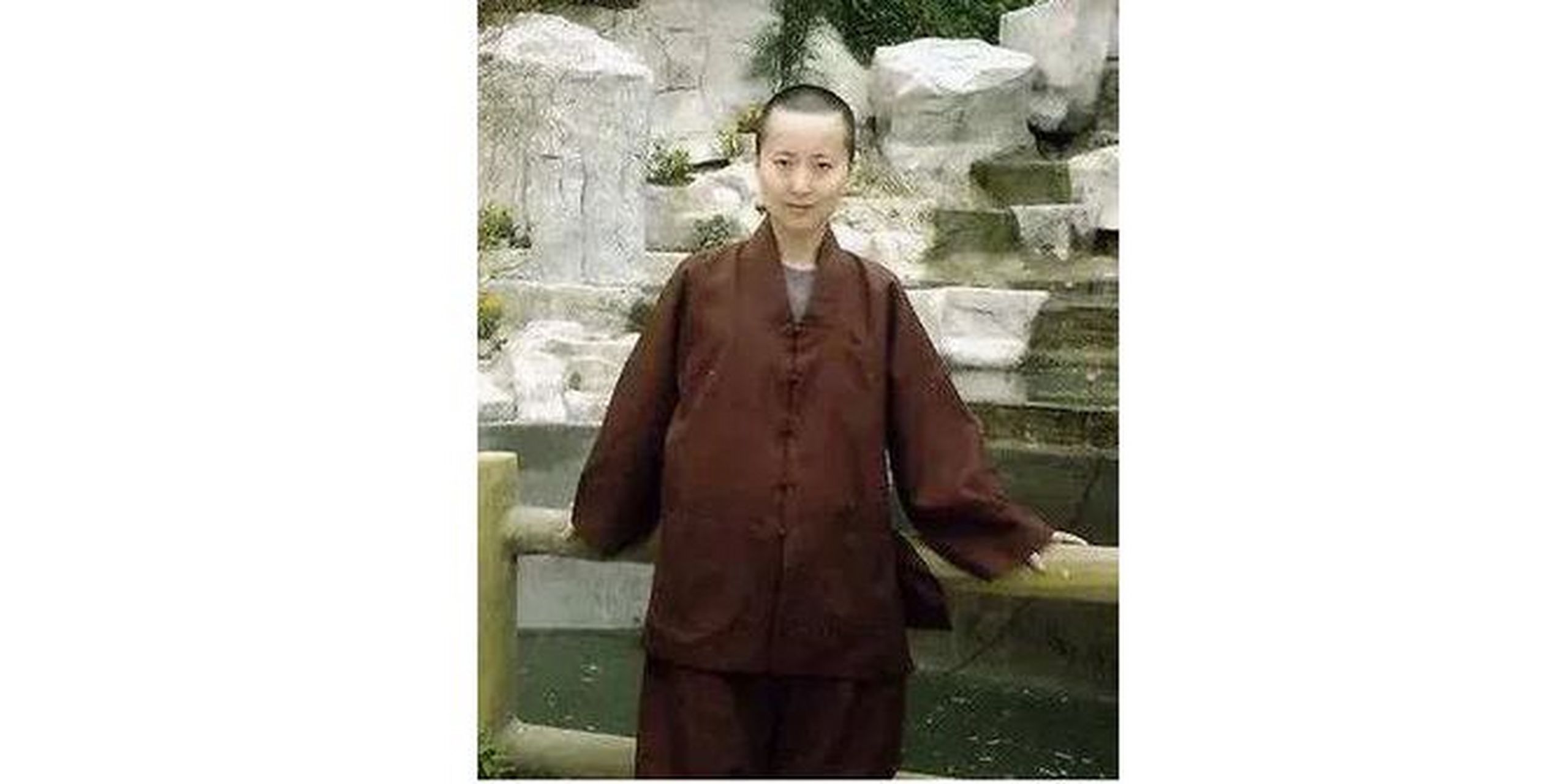 2007年,名噪一时的演员陈晓旭宣布出家当尼姑.