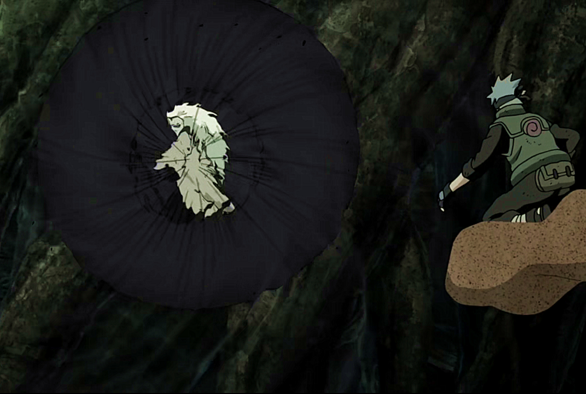 迈特凯单人夕象并不一定可以伤到六道斑,但是众人合力,就可以伤到六道