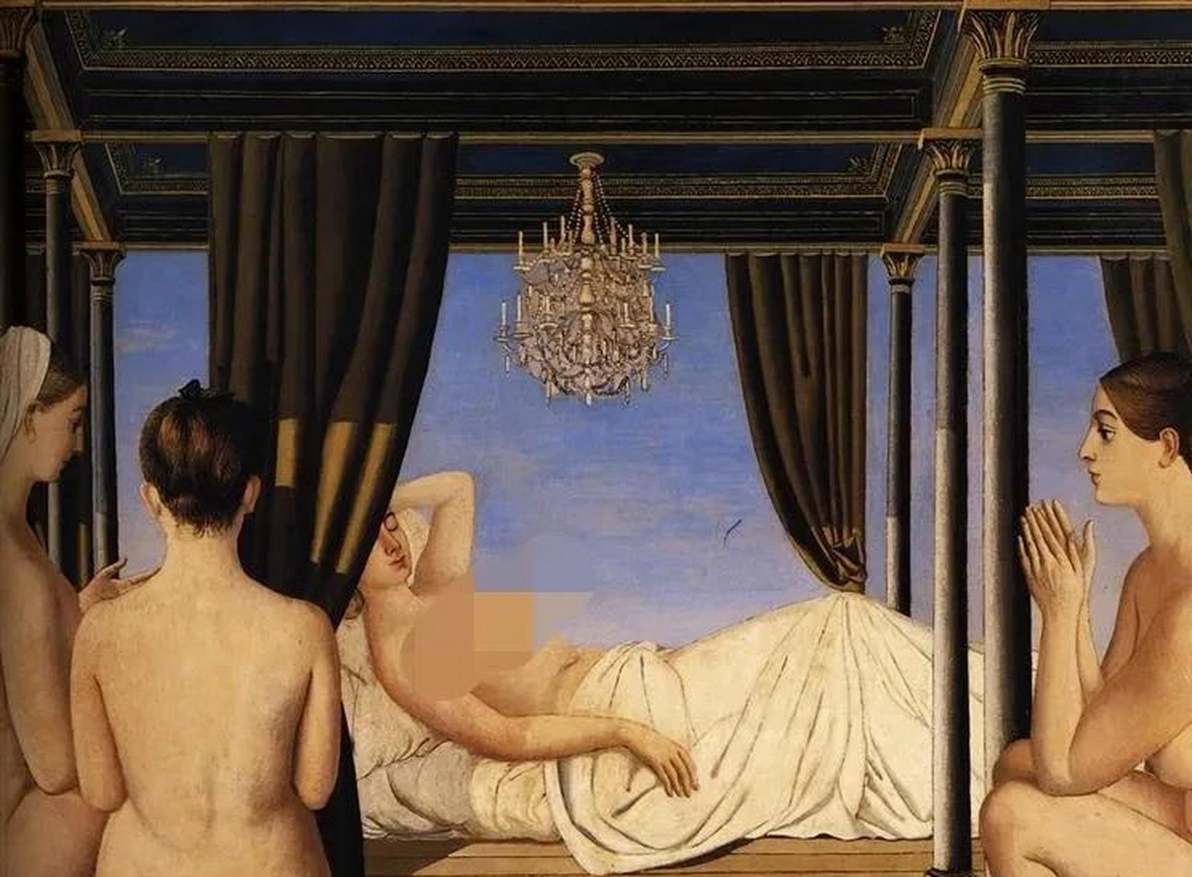 the lustre 画家保罗·德尔沃作品中的一个反复出现的