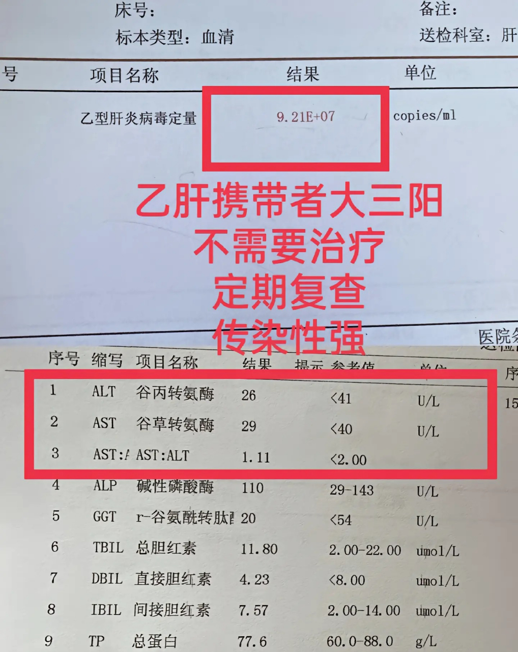 不明白的可以再给我私信留言!#乙肝