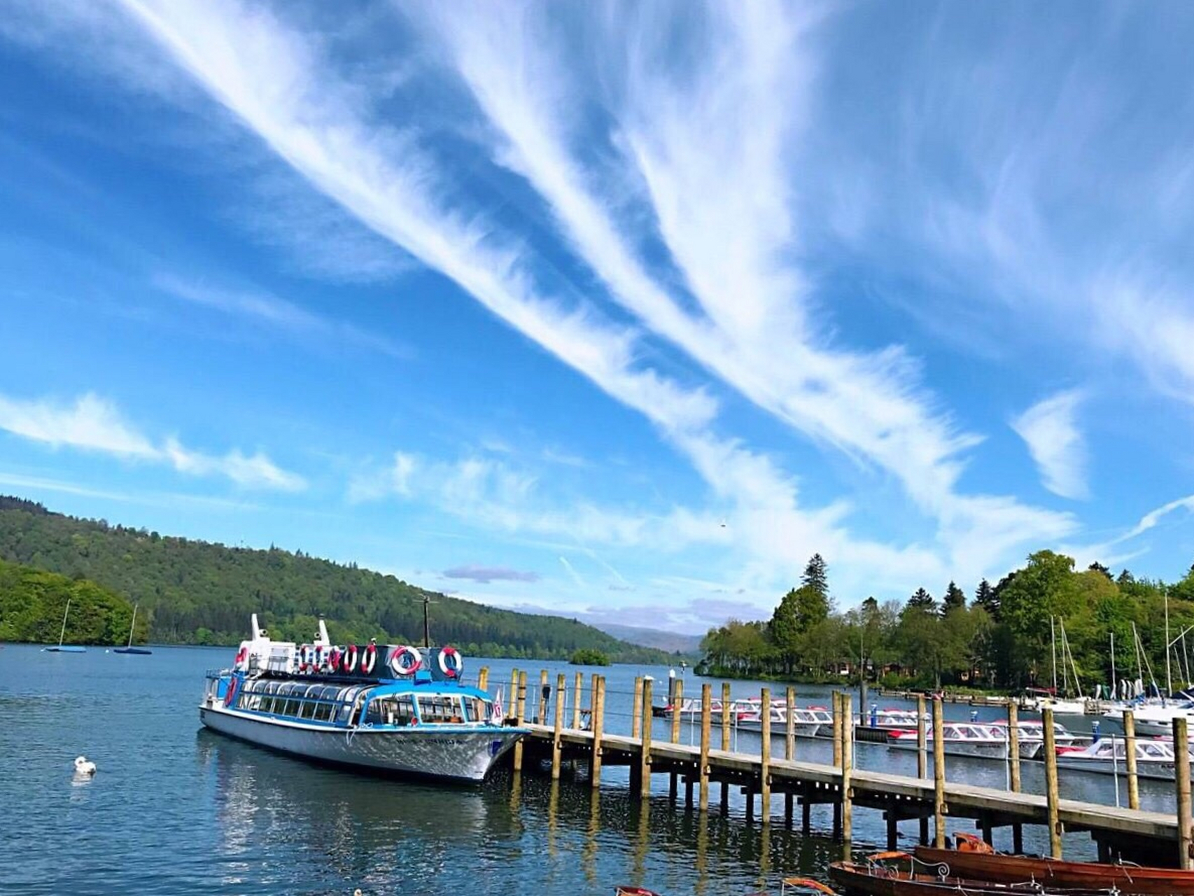 探访华夏邻国# 英国温德米尔湖:它是英格兰最大的一个湖,形成于上