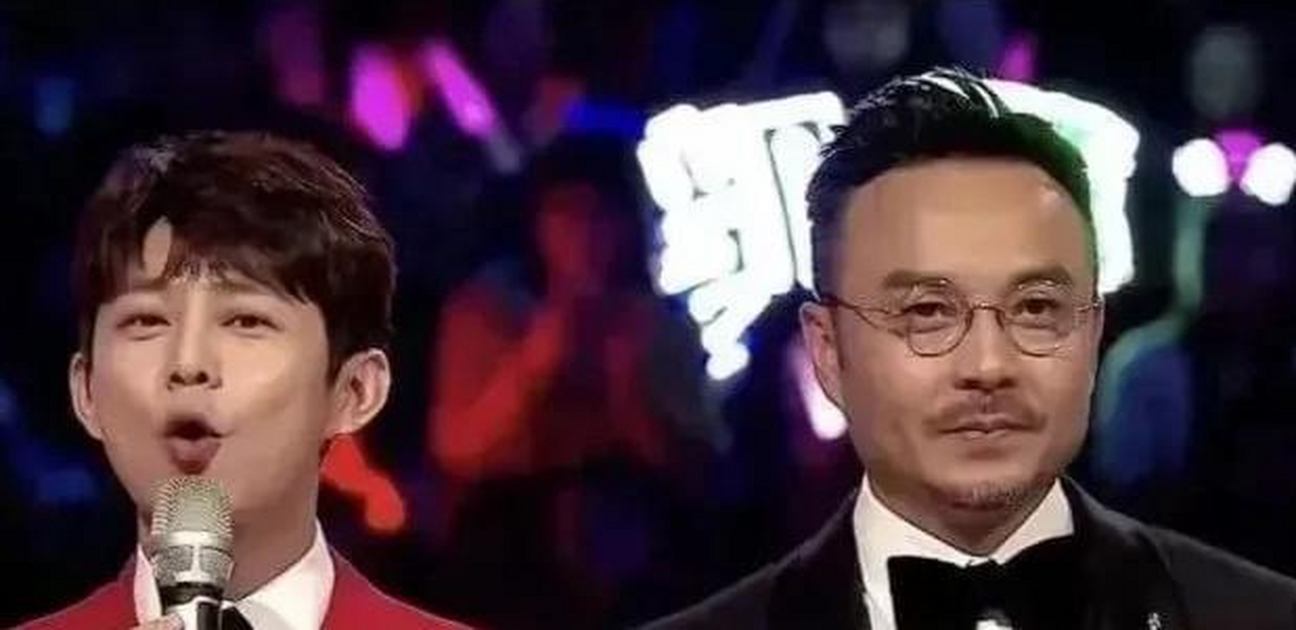 湖南卫视著名主持人何炅,父亲刚刚去世,含泪主持"跨年晚会"