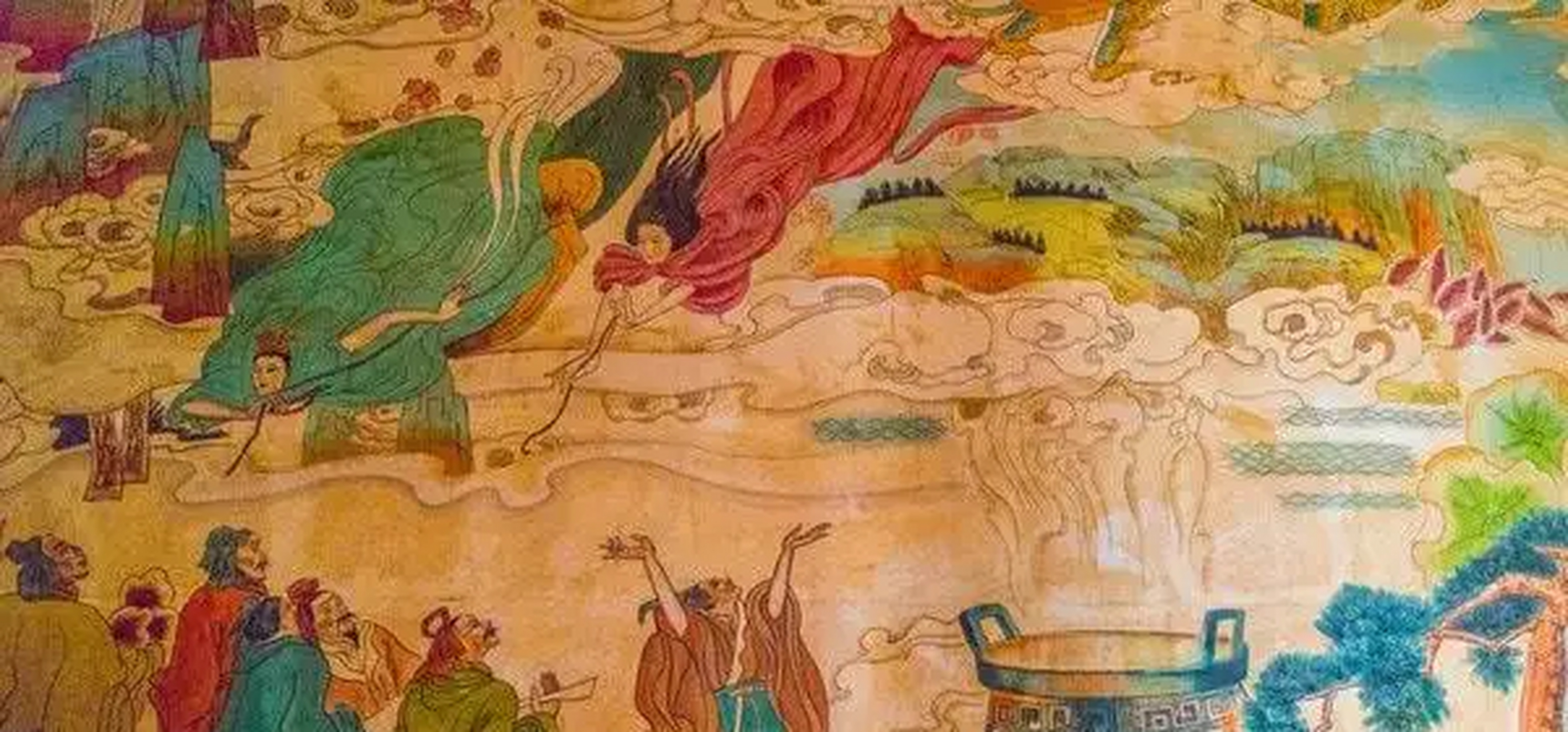 一些专家通过对黄帝的"乘龙升天"的研究,得出了这样的结论:黄帝被