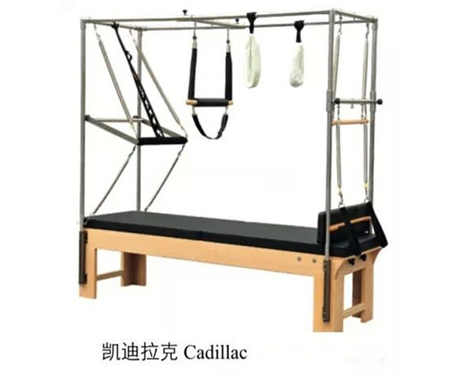 普拉提# 大器械之凯迪拉克床,又名秋千床,这个器械的优势在于它可以