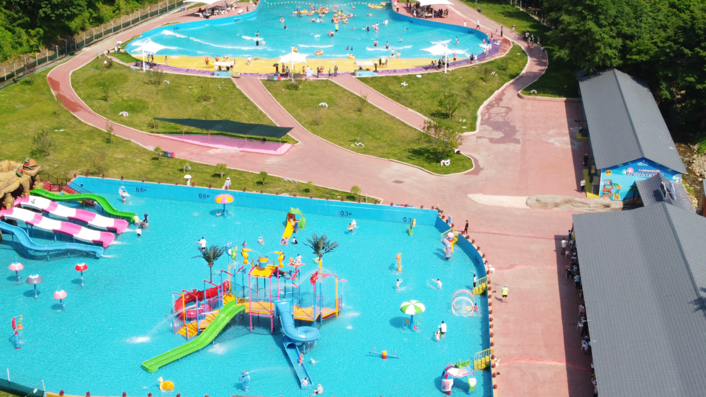 网红打卡地辽宁杠杠滴# 【新宾参仙谷水世界------清凉一夏】 #振兴