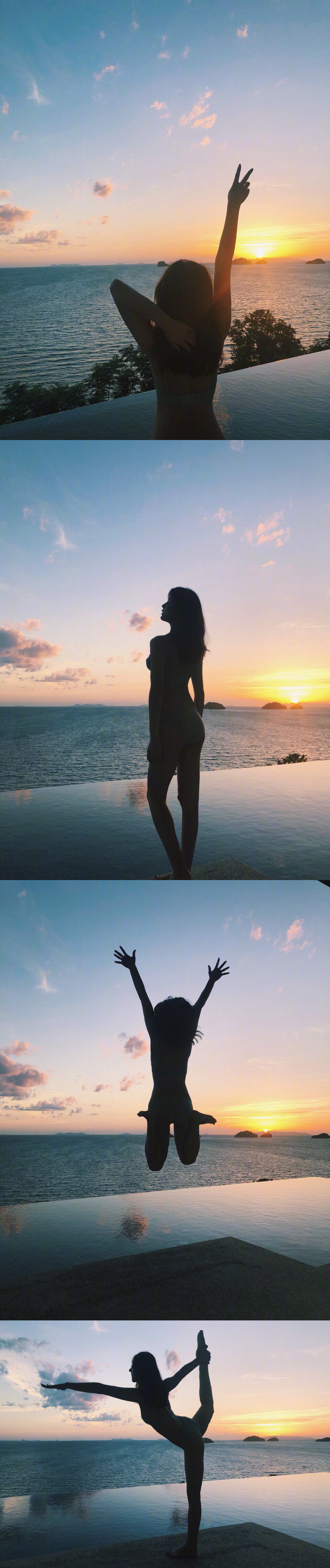 海边拍照pose参考,马住度假用!