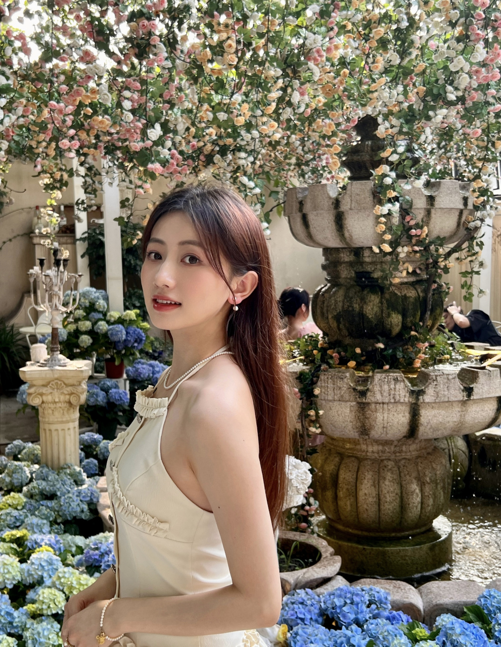 花团锦簇 期待6月好事发生 心动颜值女神 吉尼gini #吉尼gini