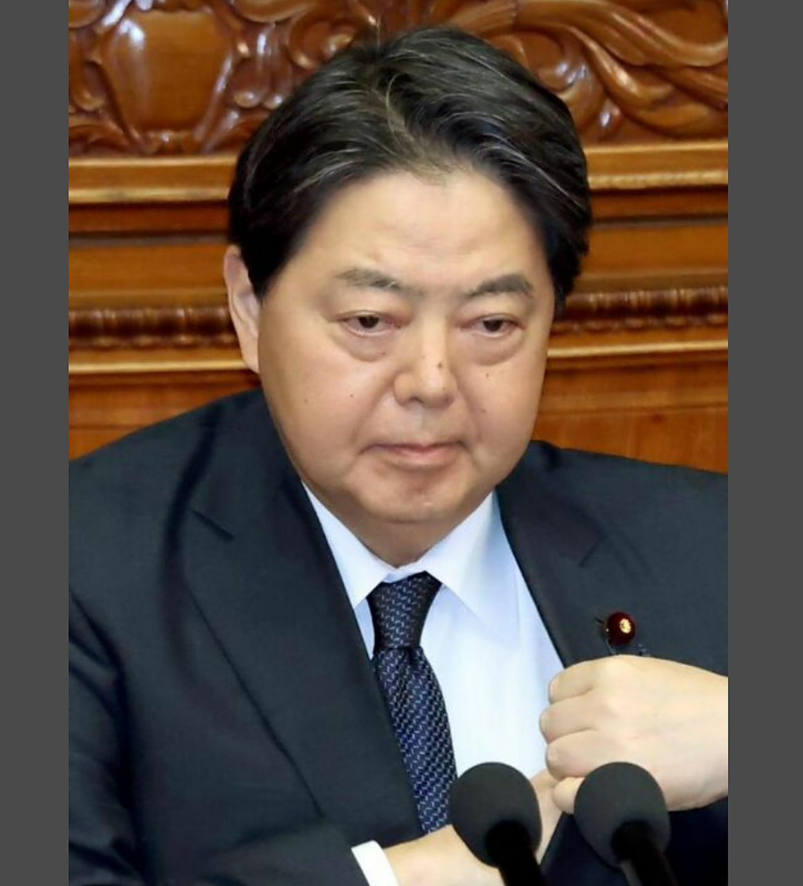 4/2举行的中日间外交部会议中,外交部长秦刚对日本林芳正外相表示