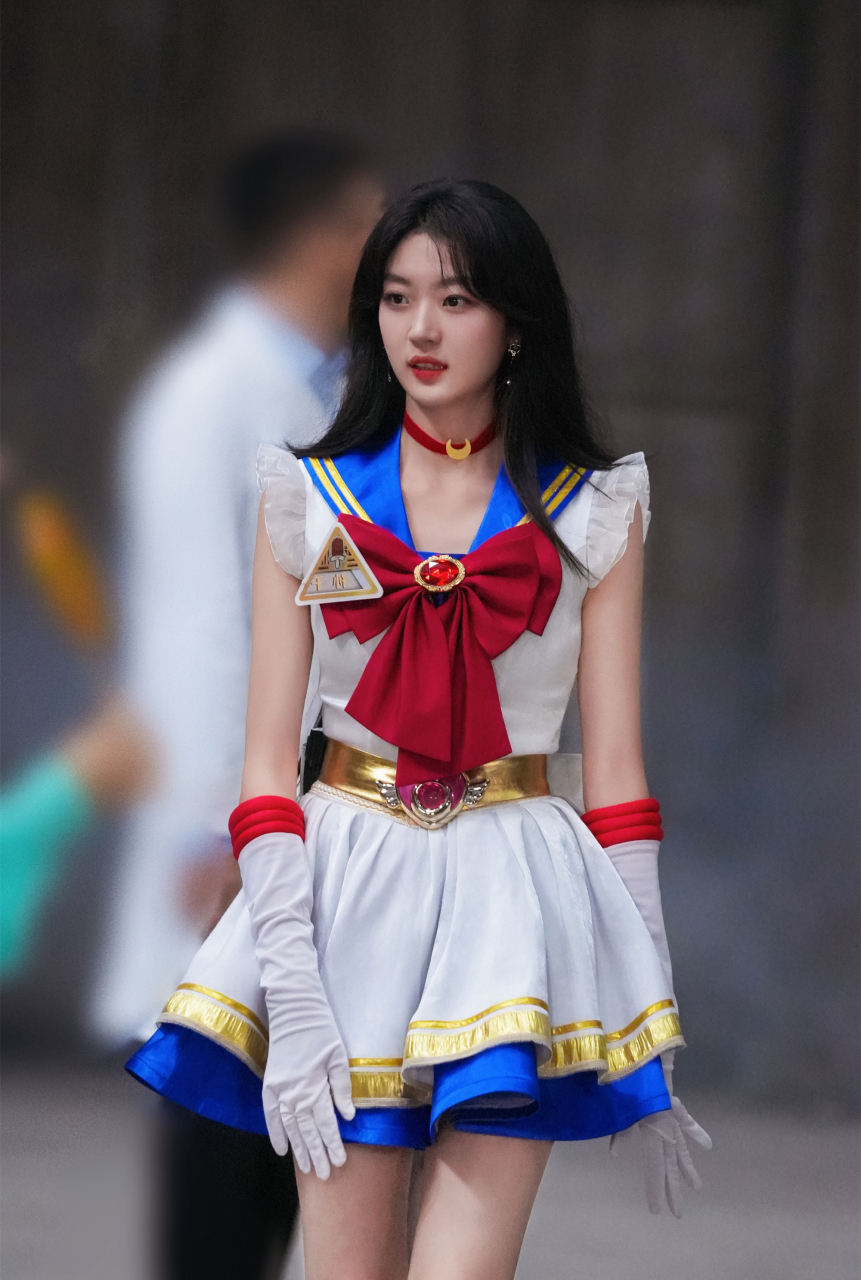 青春美少女战士#孙千# 纤瘦高挑的身材,白皙细嫩的四肢,窈窕淑女,少女